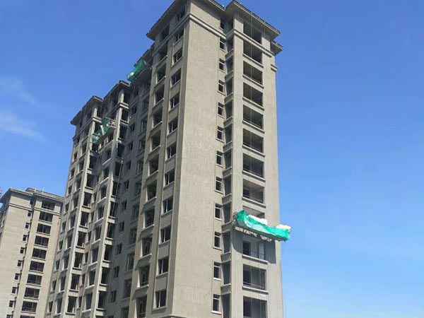 外墙保温网格布建筑工地施工现场